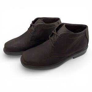 SAS Statesmen Chukka‎ Boots Mens 11M Brown Nubuck Leather USA Comfort Shoes